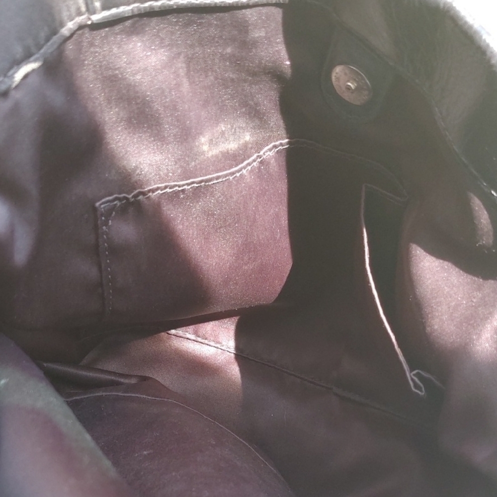 Coach Black and Tan hand Bag - Picture 5 of 8